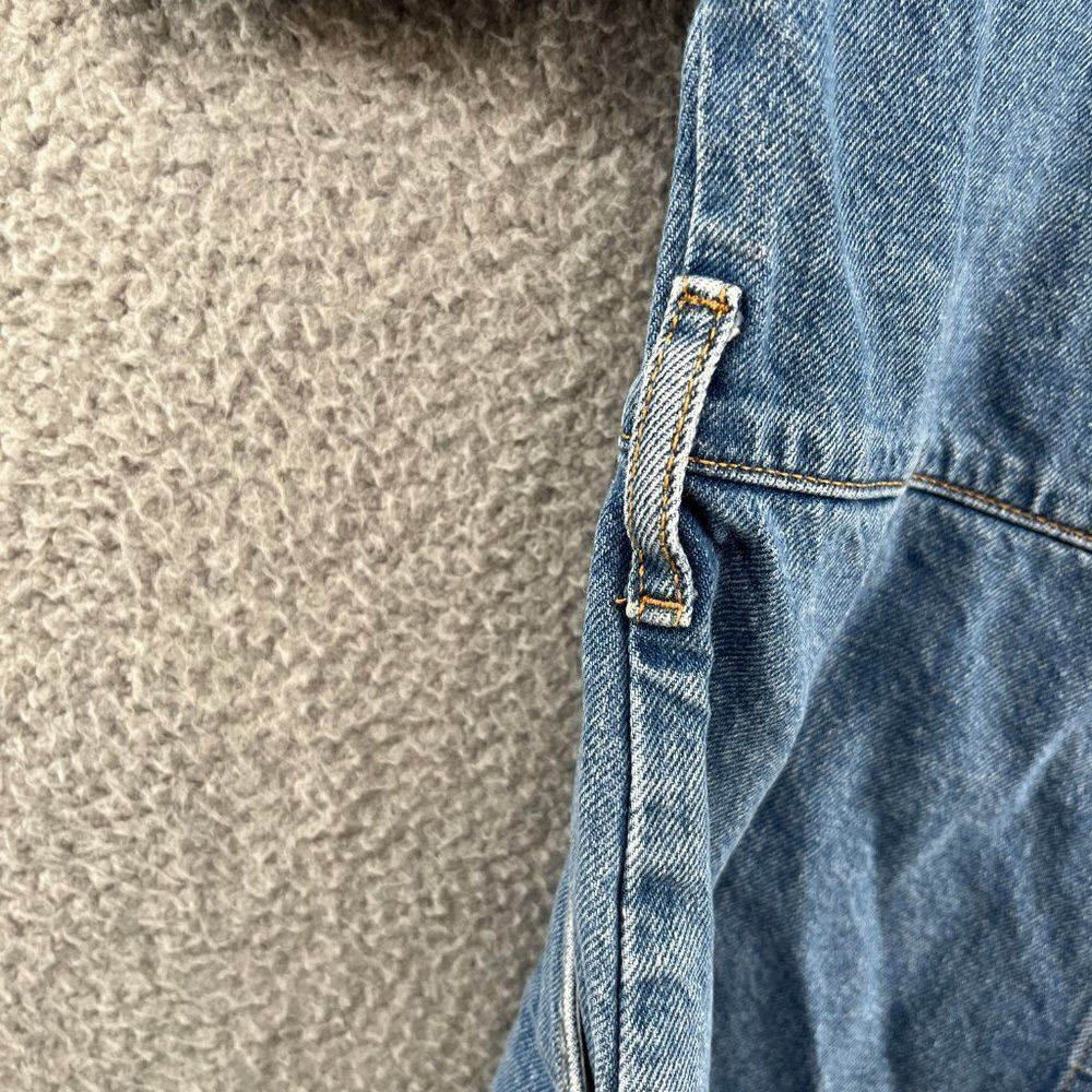 TOPSHOP Denim Buttondown Romper - Picture 8 of 10